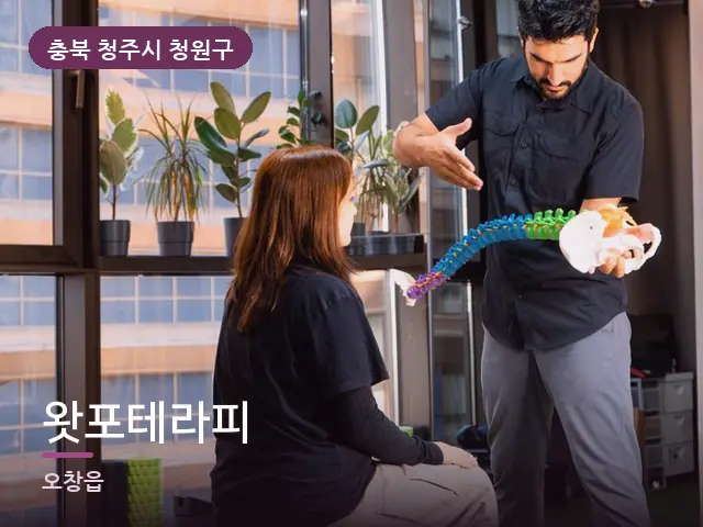 충북 청주시 청원구 왓포테라피 — 등·척추 관리