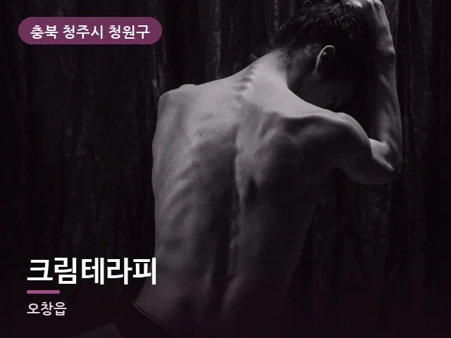 충북 청주시 청원구 크림테라피 — 등·척추 관리